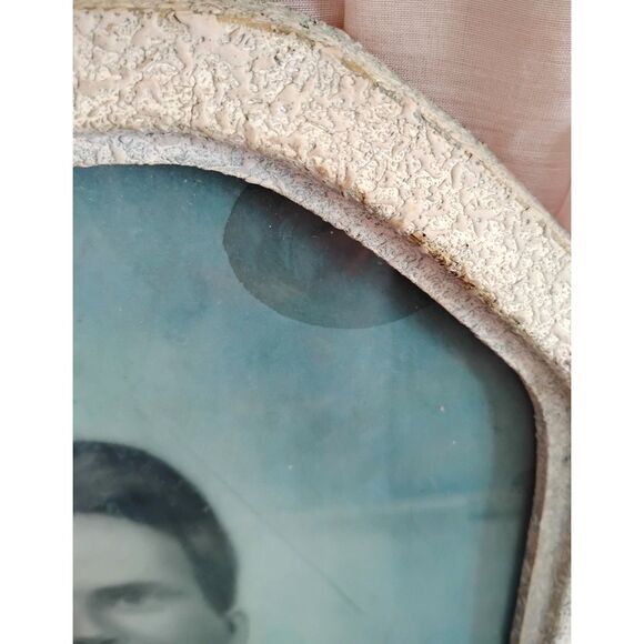 Antique Soldier? Hand Tinted Portrait Photograph, Late 1800s, 18 x 11 1/2 Inches - Picture 3 of 3